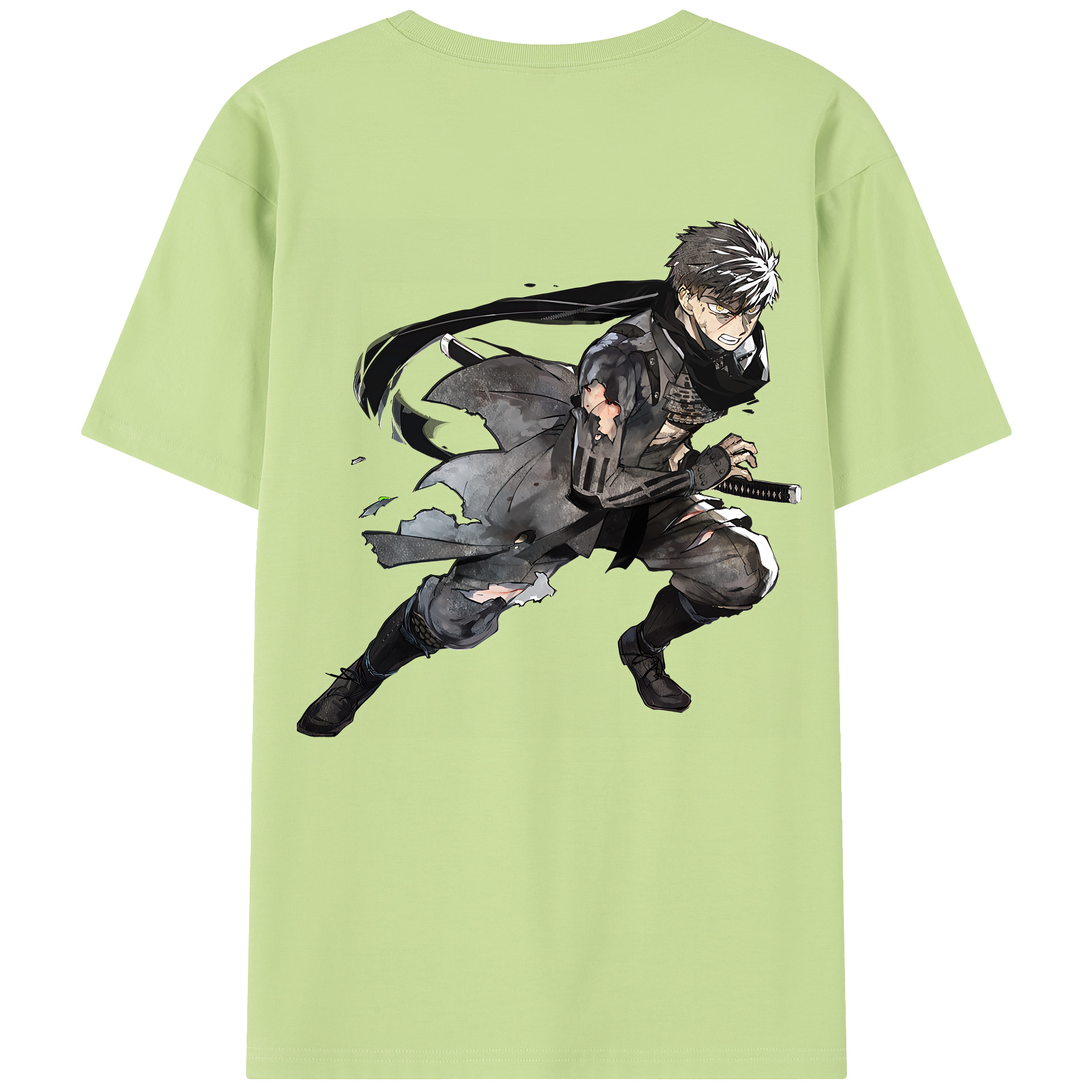 （画像用） 刀剣乱舞 Touken Ranbu 綿100％半袖Tシャツ（背面プリント）